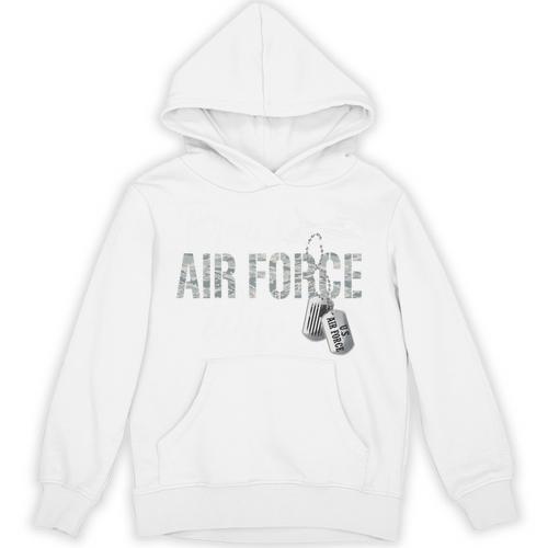 Proud Air Force Wife Air Force Graduation USAF Wife Unisex Hoodie - Best Gift Smart