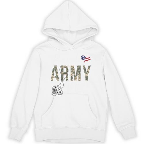 Proud Army Mom Army Graduation Mom US Army Mom Unisex Hoodie - Best Gift Smart