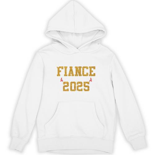 Proud Fiance Of A 2025 Graduate Fiance Graduation 2025 Senio Unisex Hoodie - Best Gift Smart