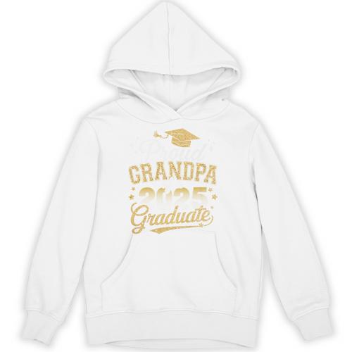 Proud Grandpa Of a Class Of 2025 Graduate Senior Graduation Premium Unisex Hoodie - Best Gift Smart