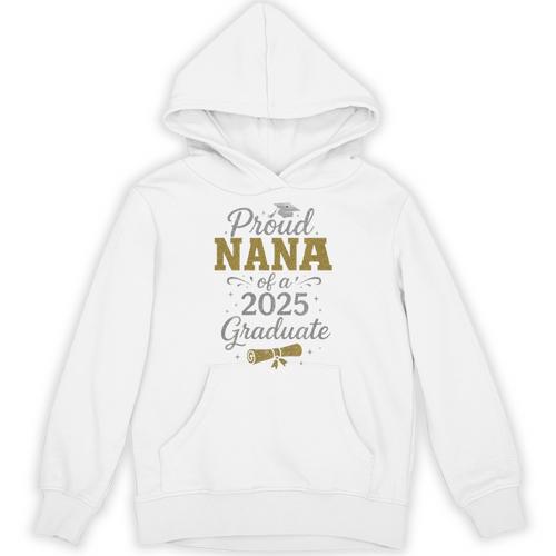 Proud Nana Of a 2025 Graduate Senior Graduation Women Premium Tri-Blend Unisex Hoodie - Best Gift Smart