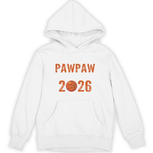 Proud PAW PAW Of 2026 Senior Basketball Student Graduation Unisex Hoodie - Best Gift Smart