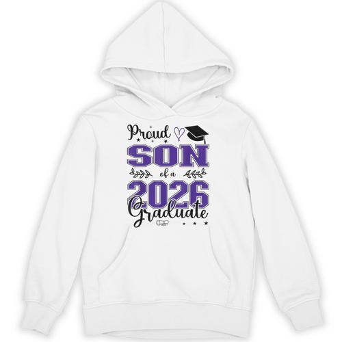 Proud Son Of a Class Of 2026 Graduate For Graduation Unisex Hoodie - Best Gift Smart