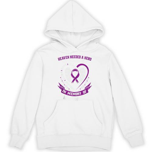 Purple Epilepsy Awareness Day Month In Memory Of Uncle Unisex Hoodie - Easessy