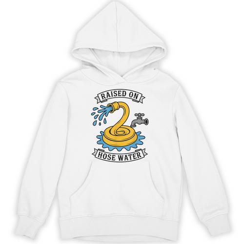 Raised On Hose Water Nostalgia Lovers Summer Vibes Unisex Hoodie - Figerry