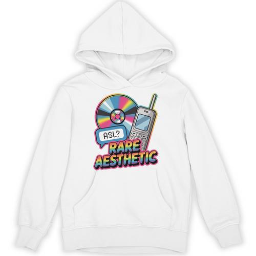 Rare Aesthetic Retro Nostalgia Y2K Vibes Unisex Hoodie - Figerry