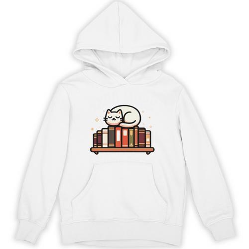 Read More Banned Books Reader Cat Lover Librarian Freedom Unisex Hoodie - Bookorys AU