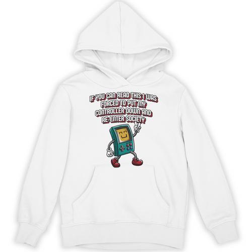 If You Can Read This Gamer Humor Gaming Introvert Unisex Hoodie - Raresse