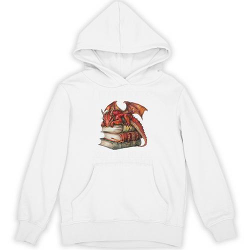I Read Because Roasting People Is Frowned Upon Dragon Book Premium Tri-Blend Unisex Hoodie - Bookorys CA