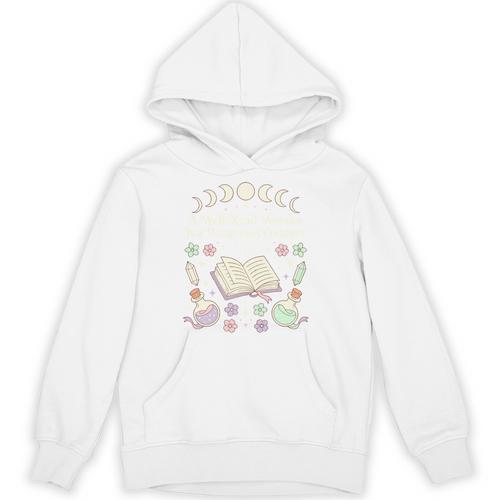 Well Read Woman Literature Quote Celestial Book Floral Unisex Hoodie - Bookorys
