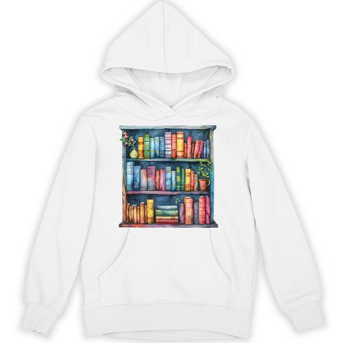 Reading And Bookcase Magic Book Premium Unisex Hoodie - Bookorys