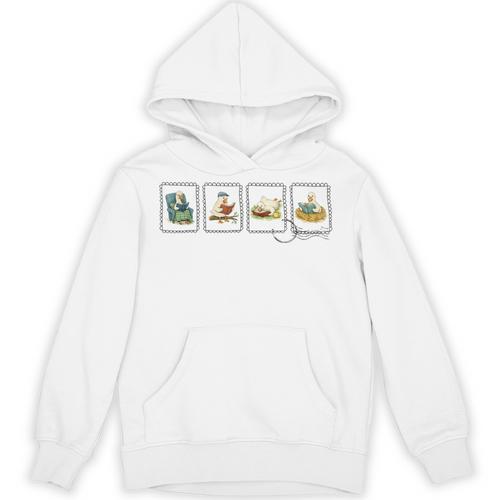 Reading Silly Goose Teacher Bookish Librarian Book Lover Unisex Hoodie - Bookorys