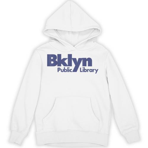 Retro Brooklyn Public Library NY New York Book Lover Unisex Hoodie - Bookorys UK
