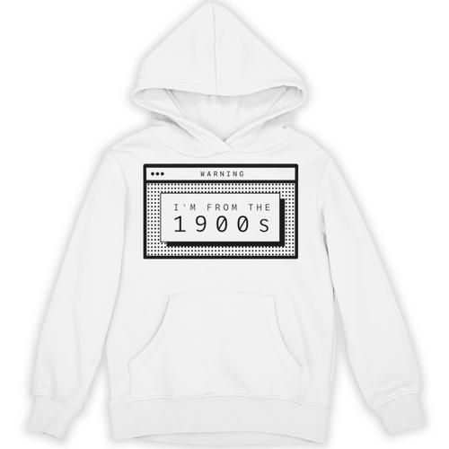 Retro Computer Screen I'm From The 1900s Birthday Unisex Hoodie - Figerry