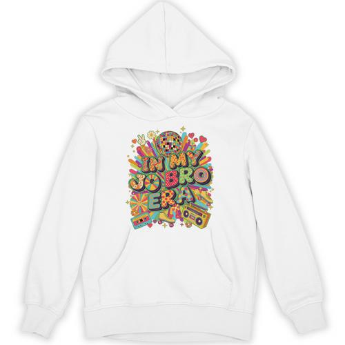 Retro Nostalgia Era Disco Groovy 80s 90s Vintage Aesthetic Premium Tri-Blend Unisex Hoodie - Figerry
