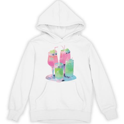 Retro Soft Drinks 80s 90s Nostalgia Cute Anime Aesthetic Tee Unisex Hoodie - Figerry