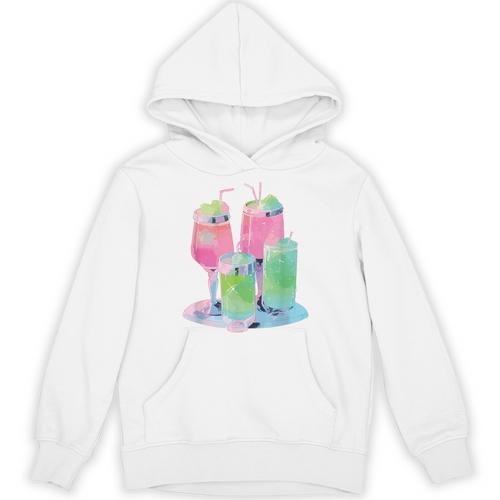 Retro Soft Drinks 80s 90s Nostalgia Cute Anime Aesthetic Tee Unisex Hoodie - Figerry
