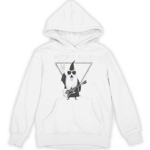 Rock & Roll Wizard Music Nostalgia Premium Tri-Blend Unisex Hoodie - Figerry