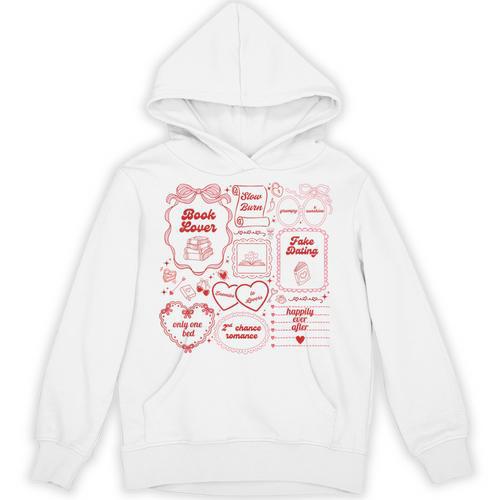 Romance Book Tropes Unisex Hoodie - Bookorys