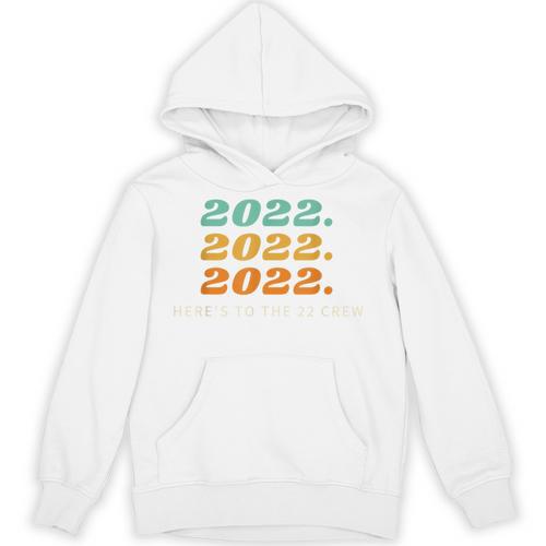 Senior 2022 Shirt Class Of 2022 Retro Graduation Grad Unisex Hoodie - Best Gift Smart