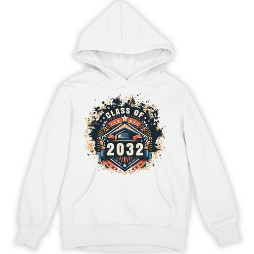 Senior 2032 Class Of 2032 Seniors Graduation 2032 Senior 32 Unisex Hoodie - Best Gift Smart
