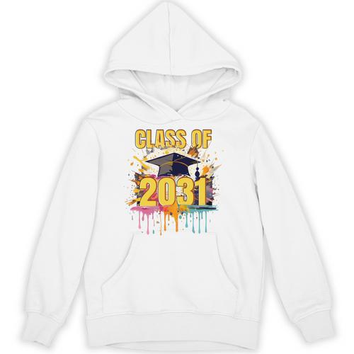 Senior 31 Class Of 2031 Back To School Graduation 2031 Unisex Hoodie - Best Gift Smart