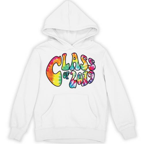 Senior Class Of 2019 Boho Tie Dye Graduation Unisex Hoodie - Best Gift Smart