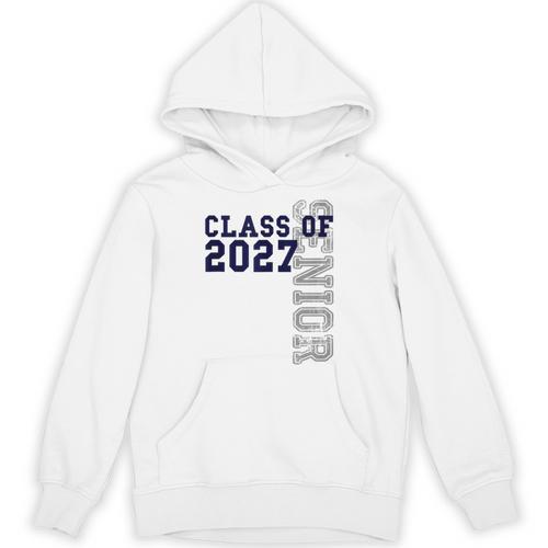 Senior Class Of 2027 Graduation Year High School & College Unisex Hoodie - Best Gift Smart