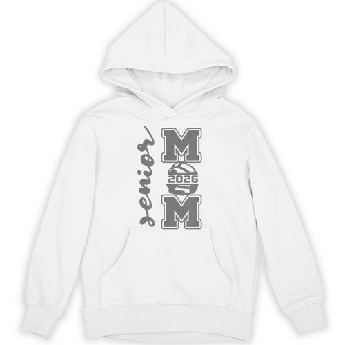 Senior Mom 2026 Wrestling Athlete Proud Parent Graduation Unisex Hoodie - Best Gift Smart