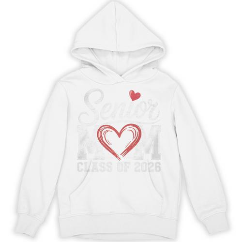 Senior Mom Class Of 2026 Graduation Senior 2026 Mom Unisex Hoodie - Best Gift Smart