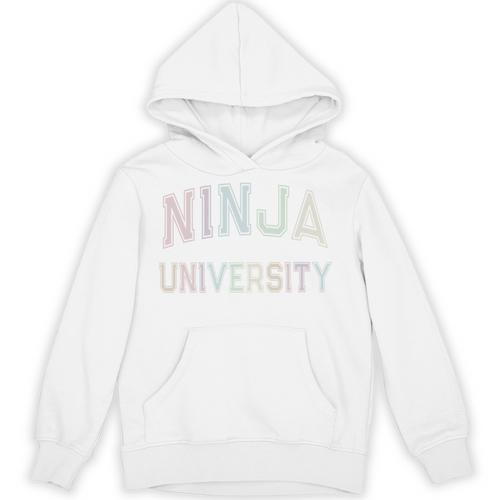 Silly Graduate NINJA UNIVERSITY Stay Away From Me Introvert Unisex Hoodie - Raresse