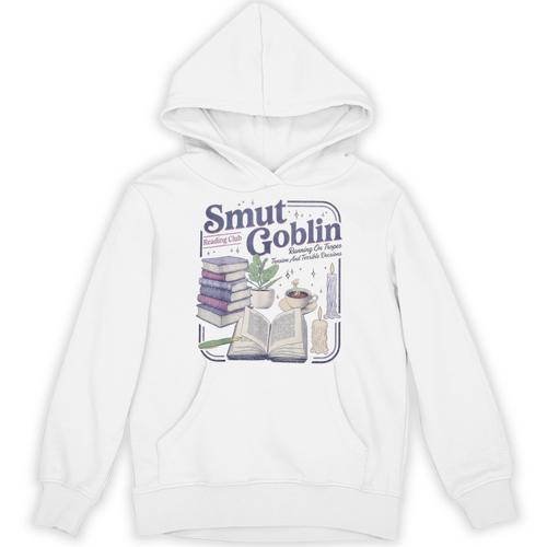 Smut Goblin Reading Club Book Lover Dark Academia Unisex Hoodie - Bookorys