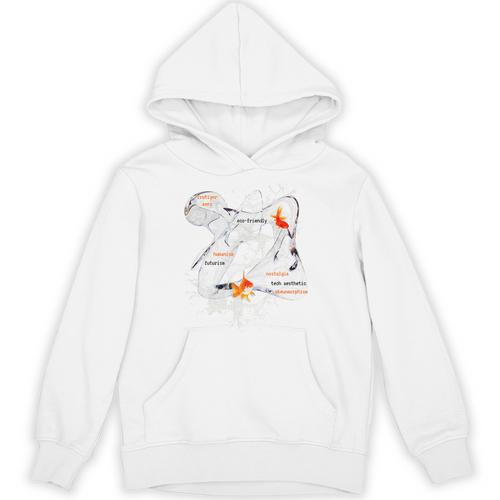 Splash Water Frutiger Aero Y2K Style Clownfish Premium Unisex Hoodie - Figerry