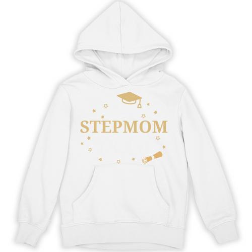 My Stepmom Did It Proud Class Senior Graduate Graduation Unisex Hoodie - Best Gift Smart