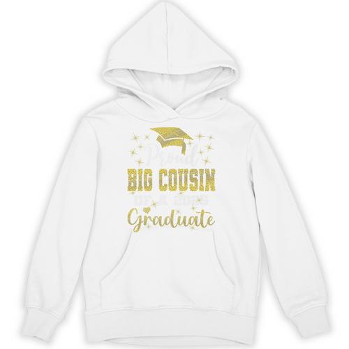 Super Proud Big Cousin Of 2025 Graduate Graduation Family Premium Unisex Hoodie - Best Gift Smart
