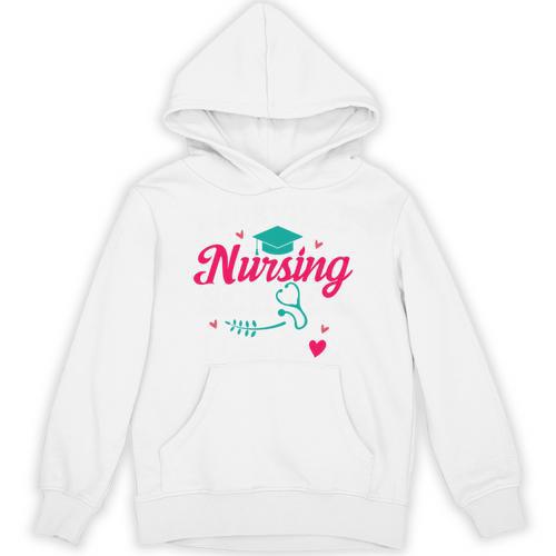 I Survived Nursing School Class Of 2026 Nurse Graduation Unisex Hoodie - Best Gift Smart