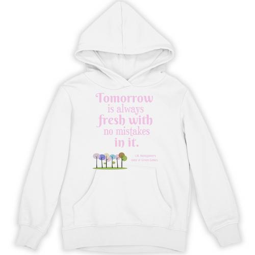 Tomorrow Is Fresh Anne Of Green Gables Book Quote Shirt Premium Tri-Blend Unisex Hoodie - Bookorys