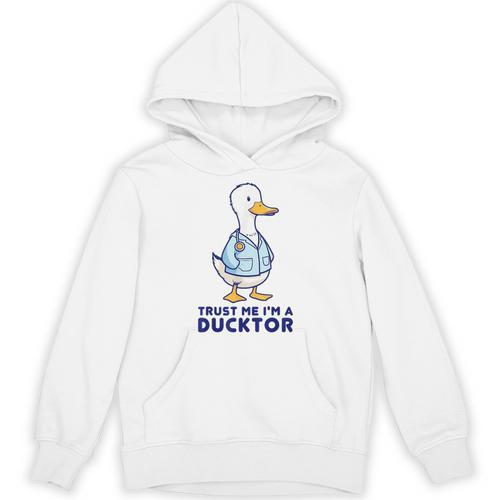 Trust Me I'm a Ducktor Doctor Sayings Graduation Unisex Hoodie - Best Gift Smart