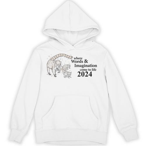 Tucson Festival Of Book TFOB 2024 Coatimundi Mascot Unisex Hoodie - Bookorys UK