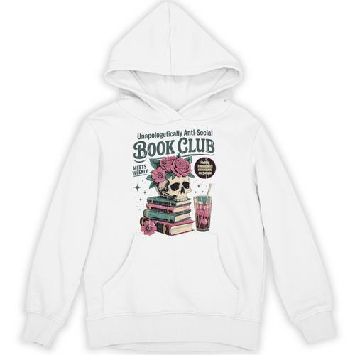Unapologetically Anti Social Book Club Unisex Hoodie - Bookorys