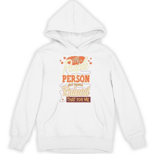 I Used To Be a People Person Antisocial Introvert Premium Unisex Hoodie - Raresse
