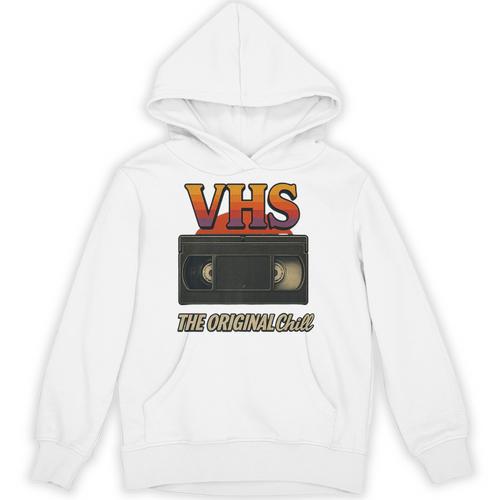 VHS Tape Nostalgia Old School Technology Humor Premium Unisex Hoodie - Figerry