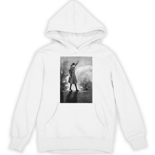 Vintage Anne Of Green Gables -Roof Scene From Book Premium Tri-Blend T-Shirt Unisex Hoodie - Bookorys UK