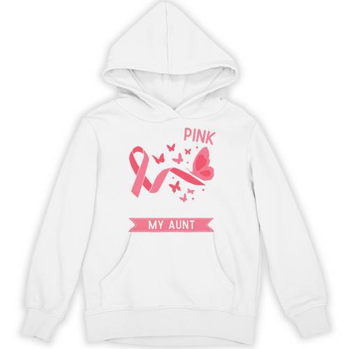 I Wear Pink In Memory Of My Aunt Unisex Hoodie - Easessy