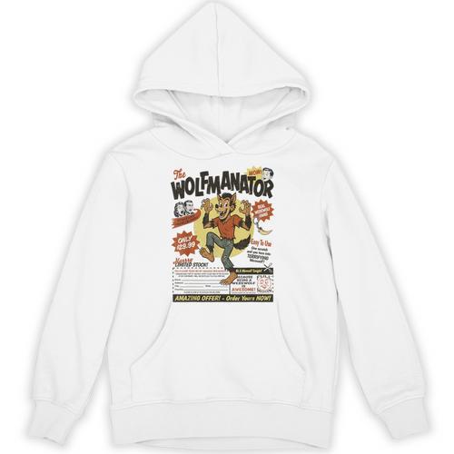 Werewolf Wolfmanator Nostalgia Vintage Halloween Unisex Hoodie - Figerry