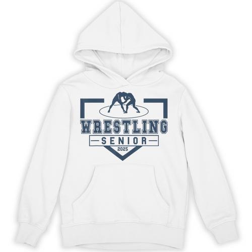 Wrestling Senior Night Wrestling Senior 2025 Graduation 66 Unisex Hoodie - Best Gift Smart