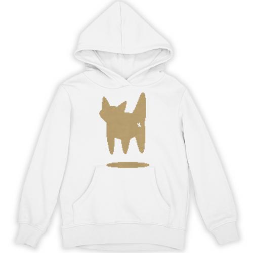 Yk2 Cat With Tomboy Tail 90s Nostalgia Downtown Indie Premium Tri-Blend Unisex Hoodie - Figerry