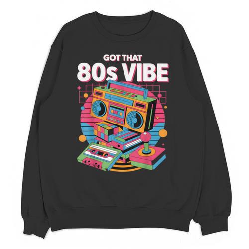 1980s 80s Reunion Nostalgia Memories Music School Grew Up Unisex Sweatshirt - Figerry