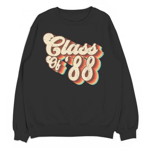 1988 Class Reunion Retro Class Of 88 High School Graduation Unisex Sweatshirt - Best Gift Smart