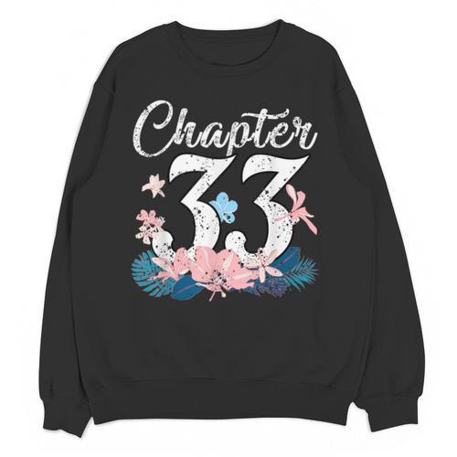 1988 Happy Birthday Chapter 33 Year Old Women Book Lover Unisex Sweatshirt - Bookorys